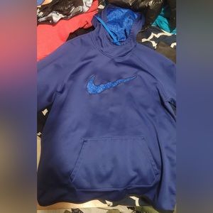 Blue Nike sweater